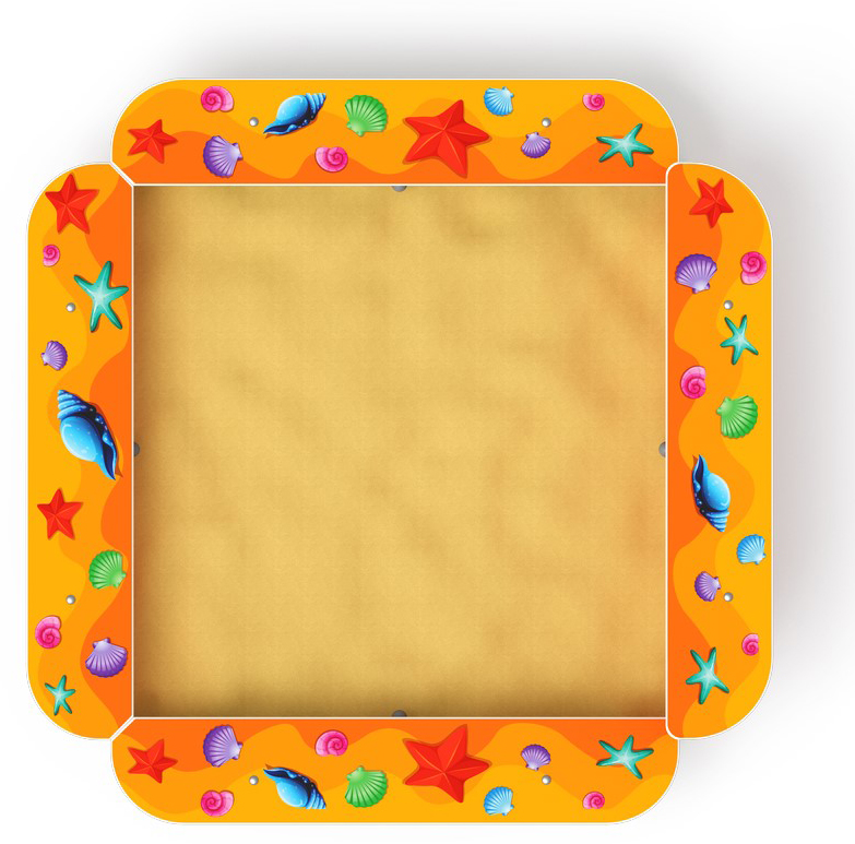 Песочница средняя (Ракушки) - ИО 5.01.15-01