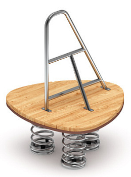 Качалка на пружине  (Лиственница) ИО 23.24.02