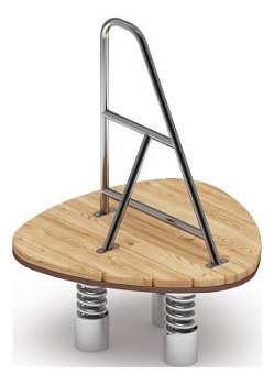 Качалка на пружине  (Лиственница)  ИО 23.24.02-И1