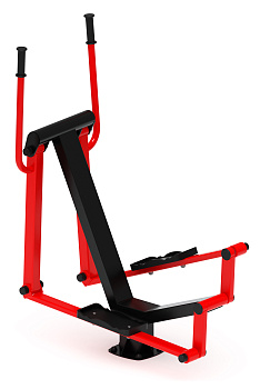 Эллиптический (красный) - Уличный тренажер - СТ 010-11.И2