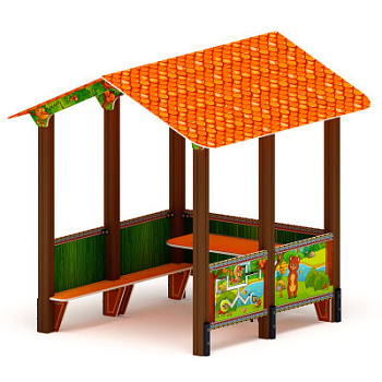 Домик большой 2 (Полянка) МФ 10.01.08-04