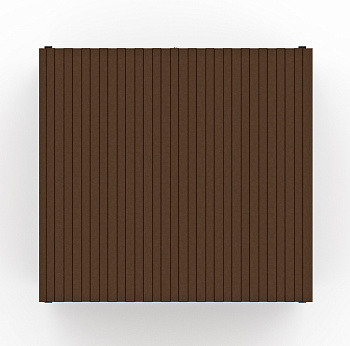 Навес контейнерной площадки для мусора (1 секция) МФ 55.02.02.1-02