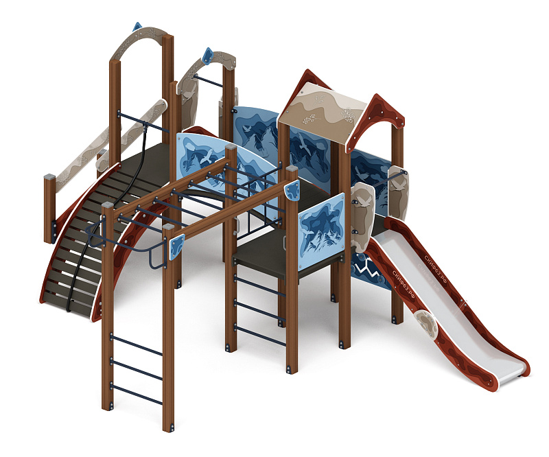 Рада (Алтай) - ДИК 2.01.2.08-34 - Игровой комплекс H=1200