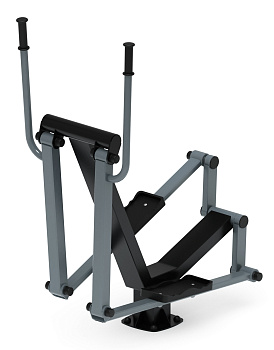 Эллиптический (серый) - Уличный тренажер - СТ 010-13.И2