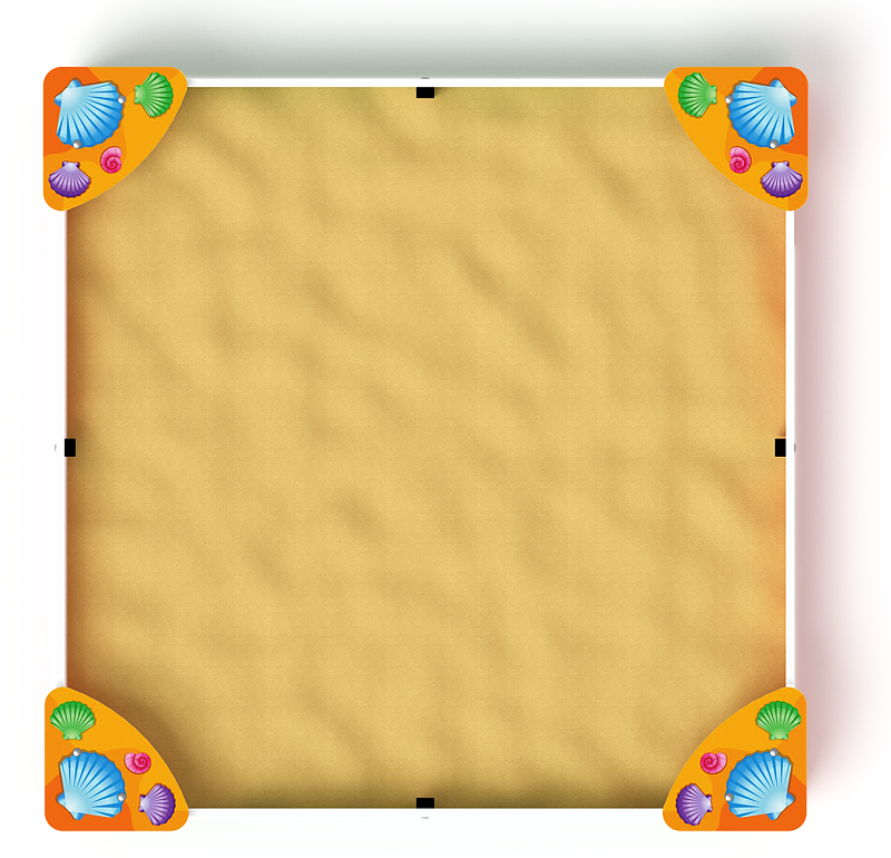 Песочница средняя (Ракушки) - ИО 5.01.02-01