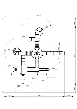 Карнавал (Шапито) - ДИК 2.22.05-01.И1 - Игровой комплекс H=1200 H=2000