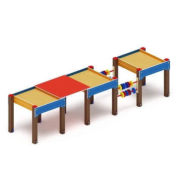 Песочница тройная - ДОВ 50.01.05 - Забота