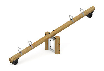 Качалка-балансир (Лиственница орех) ИО 21.Р.01.02-Л.И1.02