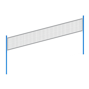 Комплект волейбольных стоек - СО 2.78.01 (без сетки)
