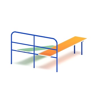 Скамья для пресса двойная - СО 2.40.04