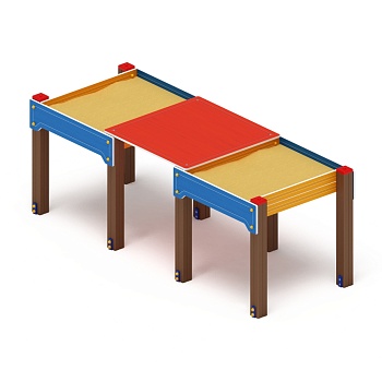 Песочница двойная - ДОВ 50.01.04 - Забота