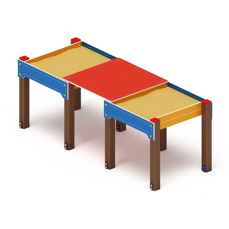 Песочница двойная - ДОВ 50.01.04 - Забота