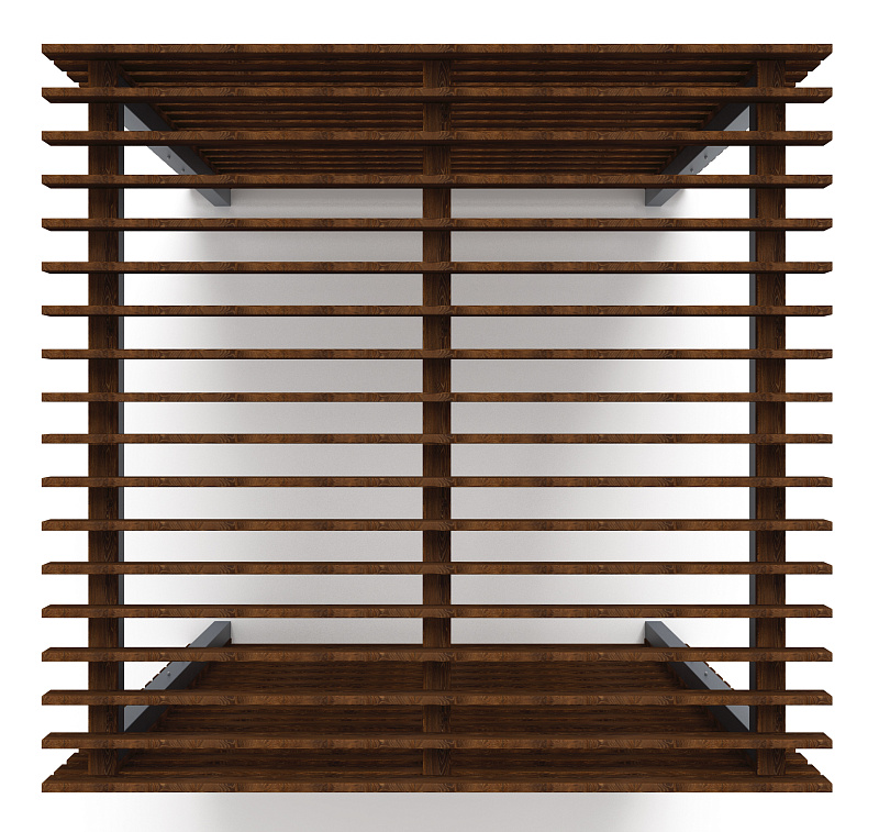 Пергола беседка - МФ 77.01.01-01 /без поликарбоната/