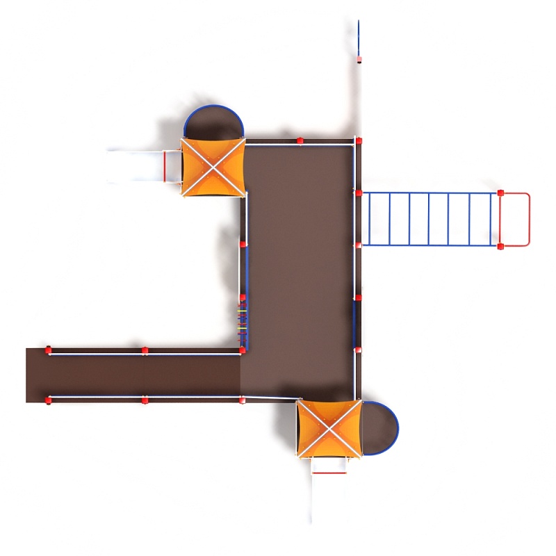 Игровой комплекс - ДОВ 20.14.01 - Забота (Космопорт) H=750