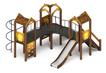 Городок (ЭКО) - ДИК 2.01.3.03-02 - Игровой комплекс H=1200