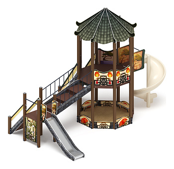 Карнавал (Шанхай) - ДИК 2.22.02-02.И1 - Игровой комплекс H=1200 H=2000