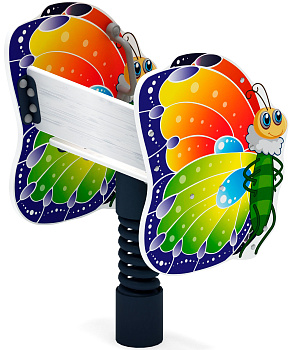 Бабочка - Качалка на пружине - ИО 22.01.01-01.И1