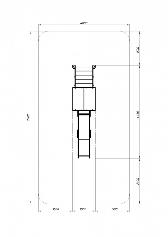 Играйте с нами (Город) - ДИК 2.01.1.01-11 - Игровой комплекс H=1200