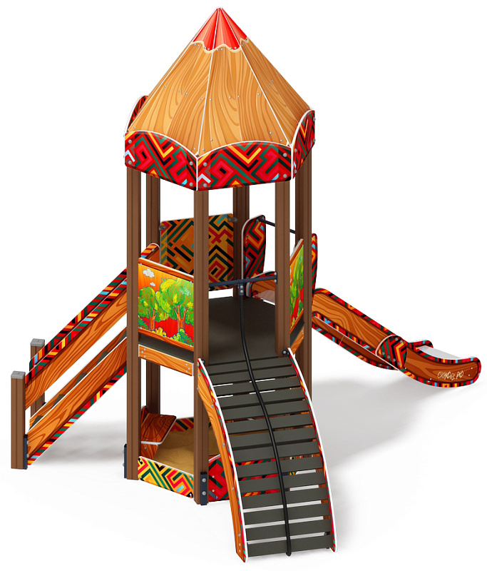 Карандаши - ДИК 2.26.01-01.С - Игровой комплекс Н=1200