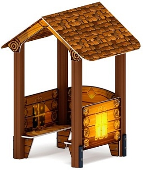 Домик малый 1 (эко) МФ 10.01.01-02