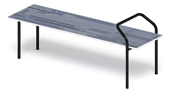 Скамья для пресса (серый) - СО 2.40.05-03