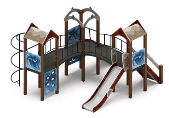 Городок (Алтай) - ДИК 2.01.3.03-04 - Игровой комплекс H=1200