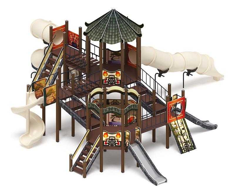 Карнавал (Шанхай) - ДИК 2.22.05-02.И1 - Игровой комплекс H=1200 H=2000