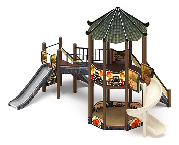 Карнавал (Шанхай) - ДИК 2.22.02-02.И1 - Игровой комплекс H=1200 H=2000