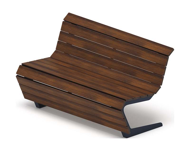 Скамья - МФ 42.02.02 (Темный дуб) Д:1500  (под анкера)