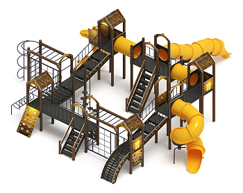 Остров детства (ЭКО) - ДИК 2.01.8.02-32.И1 - Игровой комплекс H=2000