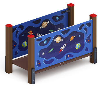 Мостик прямой Д1 - СО 1.82.05-02