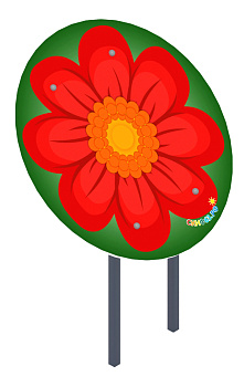 Навес для песочницы Цветок - ИО 7.01.02-01