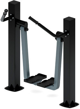 Шаговый (серый) - Уличный тренажер - СТ 005-13.И1