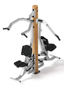 Тренажер тяга верхняя + жим от груди (лиственница) СТ 027-Л.И3