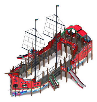 Флагман (Мульт) - ДИК 2.03.3.03-10.И1 - Игровой комплекс - H=1200 H=1500 H=2000