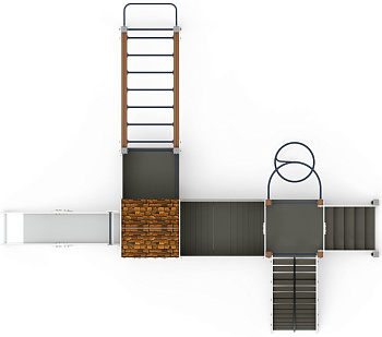 Рада (ЭКО) - ДИК 2.01.2.08-02 - Игровой комплекс H=1200