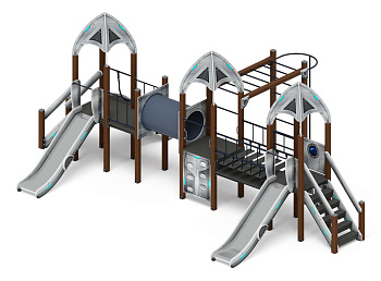 Космопорт (Серый) - ДИК 2.14.05-01 - Игровой комплекс H=1200