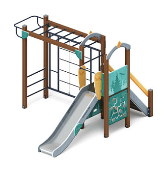 Играйте с нами (Тайга) - ДИК 2.01.1.05-03 - Игровой комплекс H=1200