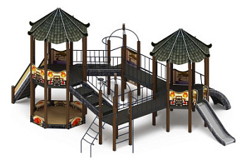 Карнавал (Шанхай) - ДИК 2.22.06-02 - Игровой комплекс H=1200