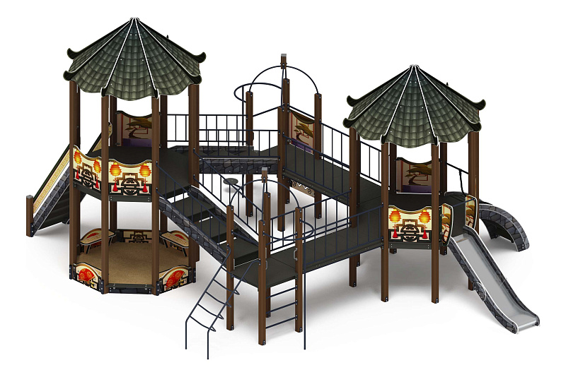 Карнавал (Шанхай) - ДИК 2.22.06-02 - Игровой комплекс H=1200