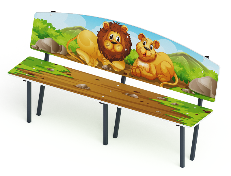 Скамейка детская Саванна - МФ 41.01.01-01.И1