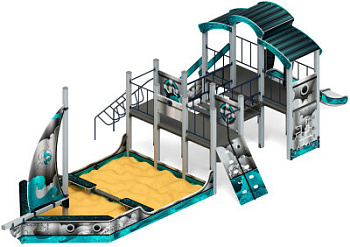 Парусник (Лагуна) - ДИК 2.03.3.02-05 - Игровой комплекс Н=1200