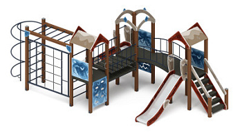 Городок (Алтай) - ДИК 2.01.3.02-04 - Игровой комплекс H=1200