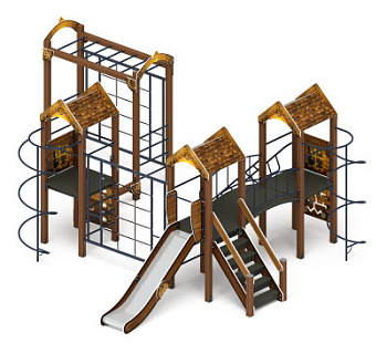 Городок (ЭКО) - ДИК 2.01.3.04-02 - Игровой комплекс H=1200