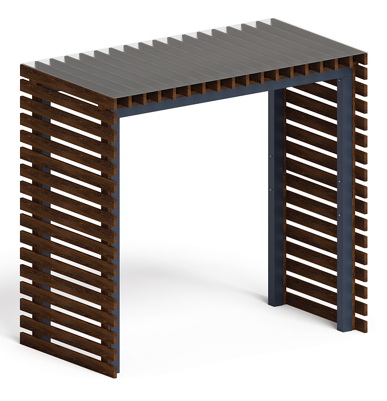 Пергола беседка - МФ 77.01.03 /с поликарбонатом/