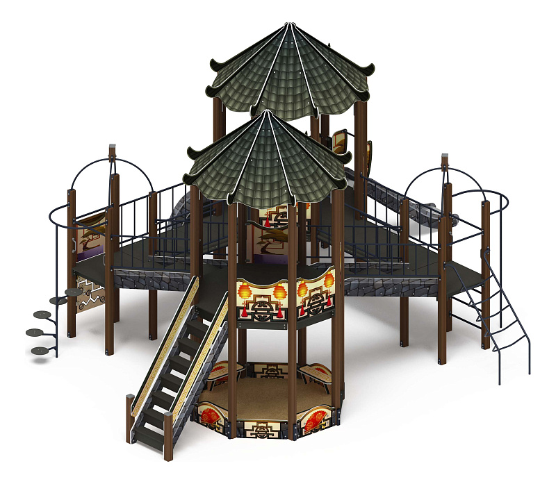 Карнавал (Шанхай) - ДИК 2.22.06-02 - Игровой комплекс H=1200