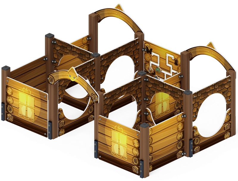 Лабиринт Кубик 2 (эко) МФ 20.01.02-02.И1