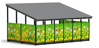 Теневой навес (Пчёлка) - МФ 71.6.4-05