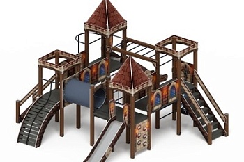 Замок (Средневековый) - ДИК 2.18.02-12 - Игровой комплекс H=1200 H=1500