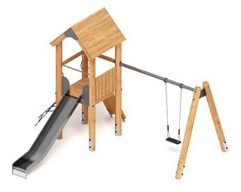 Игровой комплекс (лиственница) ДИК 2.24.03-01.Л.И1